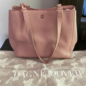 Danger Dover Blush Leather Tote